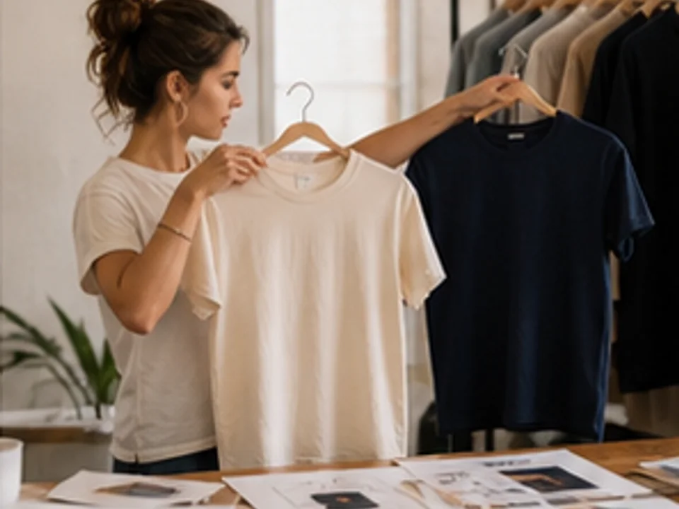Remeras y productos personalizados en un catálogo