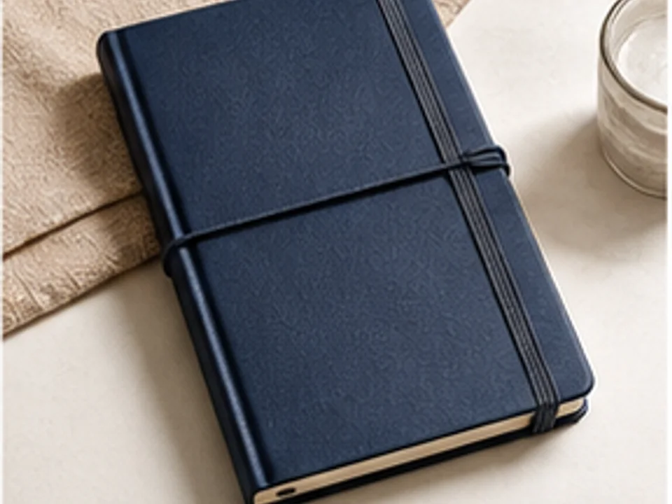 Escena editorial de Crealo para Agendas personalizadas, productos personalizados y venta bajo demanda