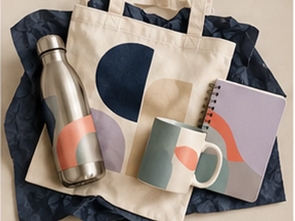 Escena editorial de Crealo para Merchandising personalizado, productos personalizados y venta bajo demanda