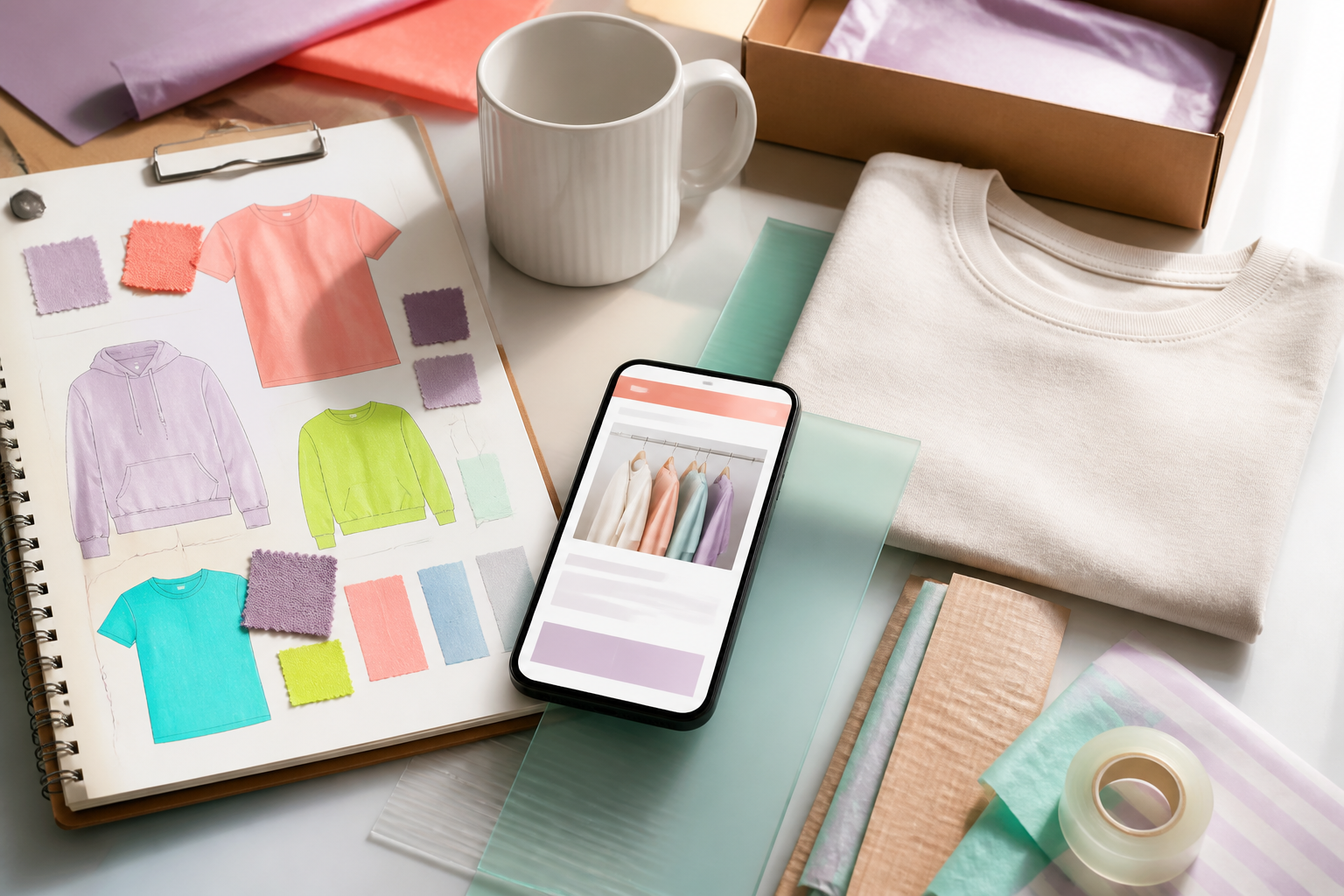 Guías para crear y vender productos personalizados